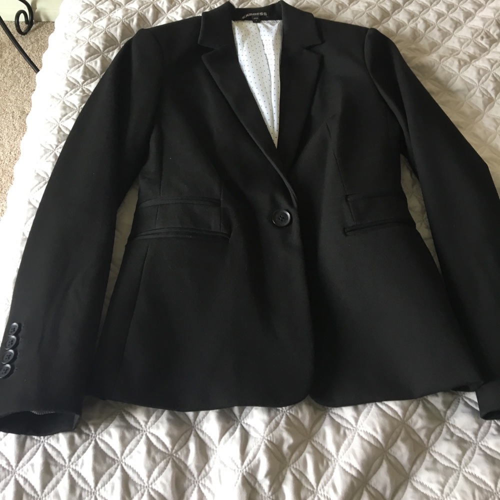 Express Black Classic Blazer